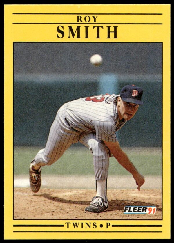 1991 Fleer Roy Smith #624 (Front)