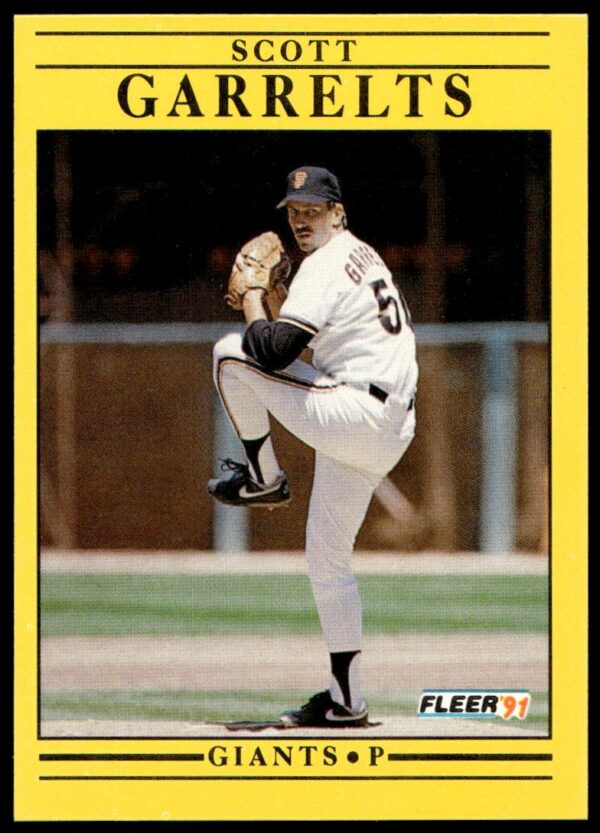 1991 Fleer Scott Garrelts #262 (Front)