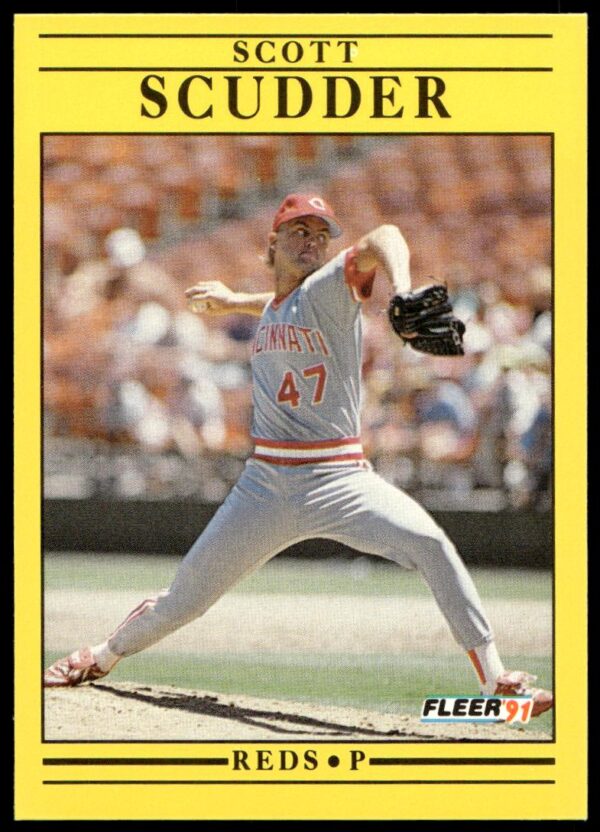 1991 Fleer Scott Scudder #81 (Front)
