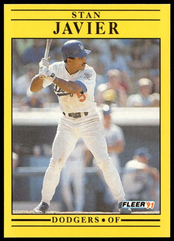 1991 Fleer Stan Javier #211 (Front)