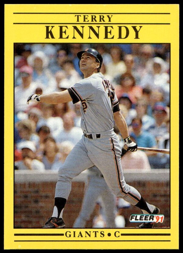1991 Fleer Terry Kennedy #263 (Front)