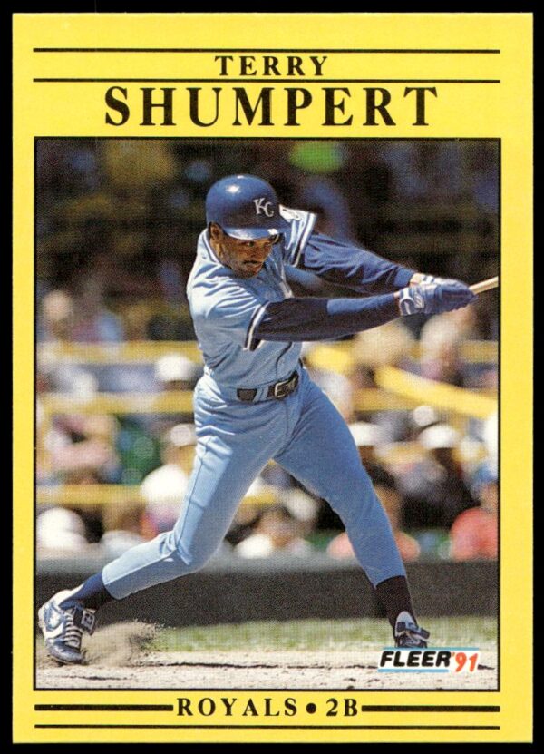 1991 Fleer Terry Shumpert #570 (Front)