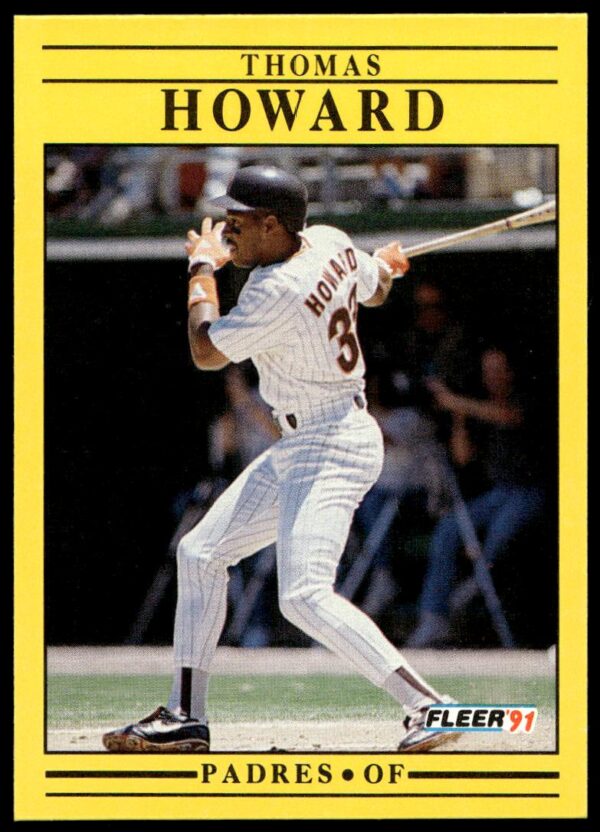 1991 Fleer Thomas Howard #532 (Front)
