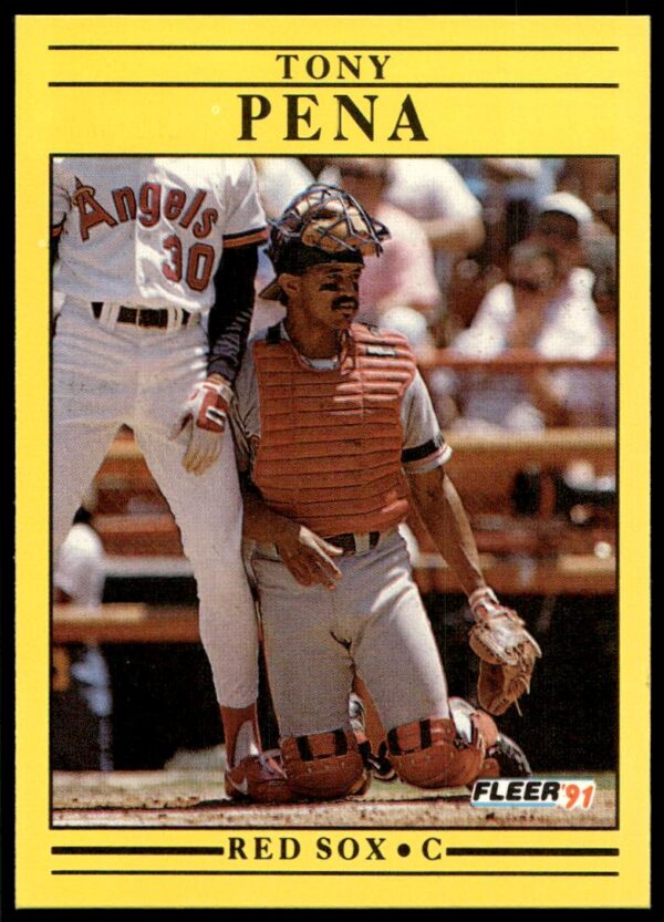 1991 Fleer Tony Pena #106 (Front)