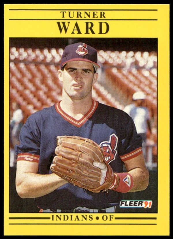 1991 Fleer Turner Ward #383 (Front)