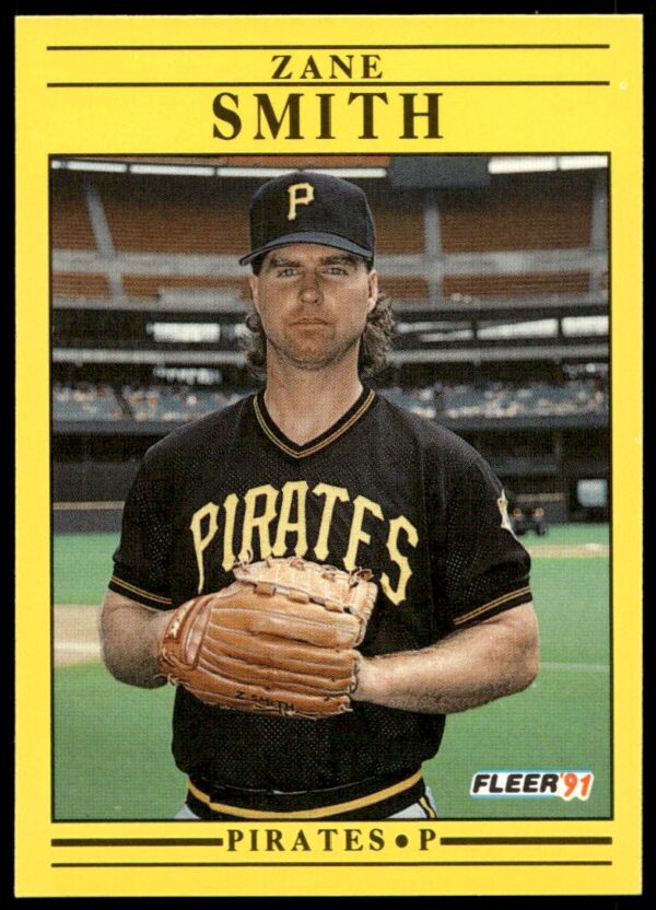 1991 Fleer Zane Smith #51 (Front)