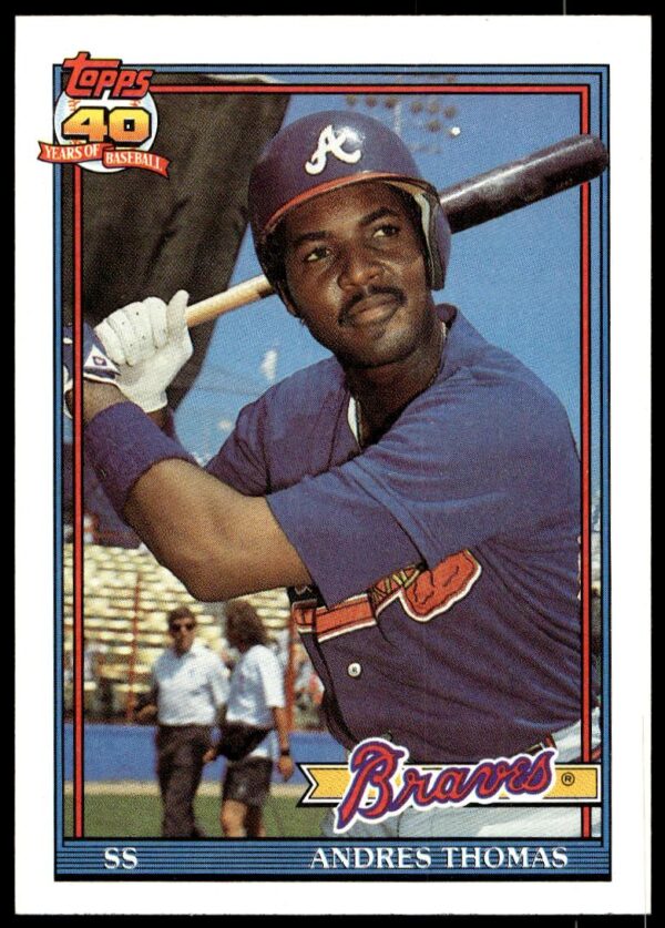 1991 Topps Andres Thomas #111 (Front)