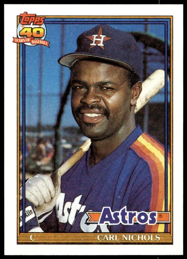 1991 Topps Carl Nichols #119 (Front)