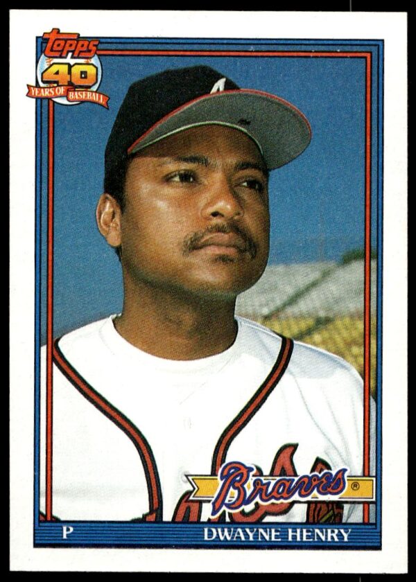 1991 Topps Dwayne Henry #567 (Front)
