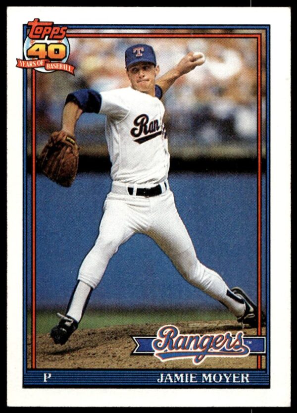 1991 Topps Jamie Moyer #138 (Front)