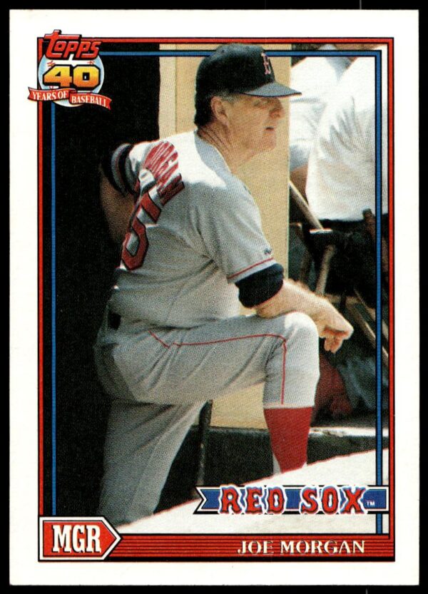 1991 Topps Joe Morgan #21 (Front)