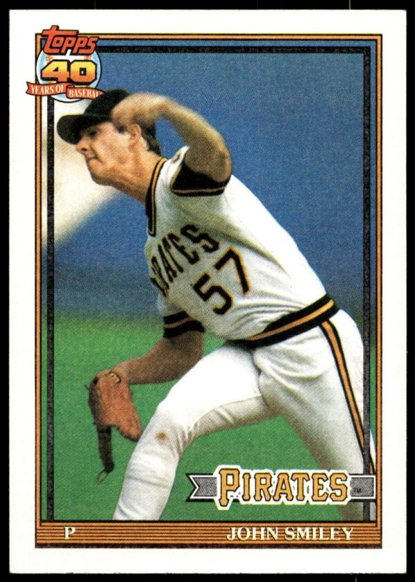 1991 Topps John Smiley #143 (Front)