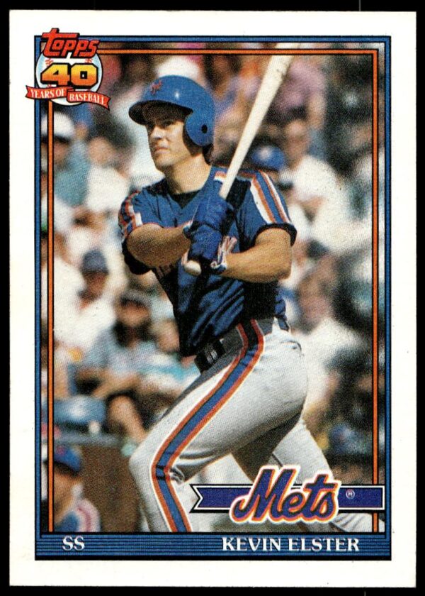 1991 Topps Kevin Elster #134 (Front)