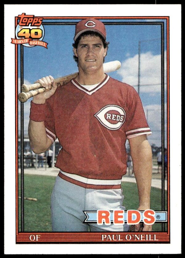1991 Topps Paul O'Neill #122 (Front)