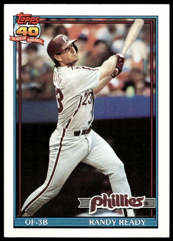 1991 Topps Randy Ready #137 (Front)