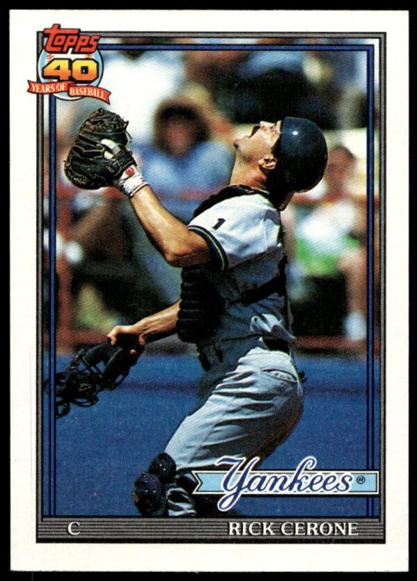 1991 Topps Rick Cerone #237 (Front)