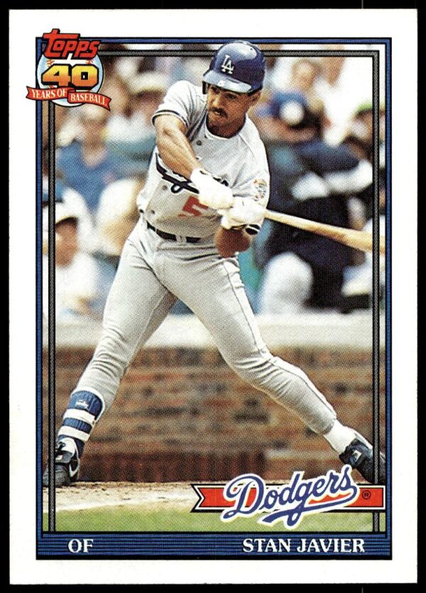 1991 Topps Stan Javier #61 (Front)