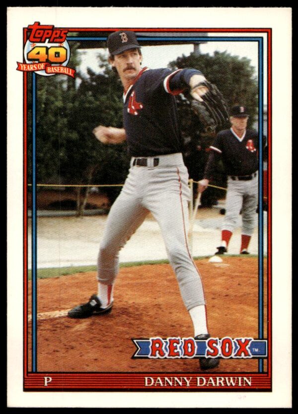 1991 Topps Traded Danny Darwin #26T (Front)