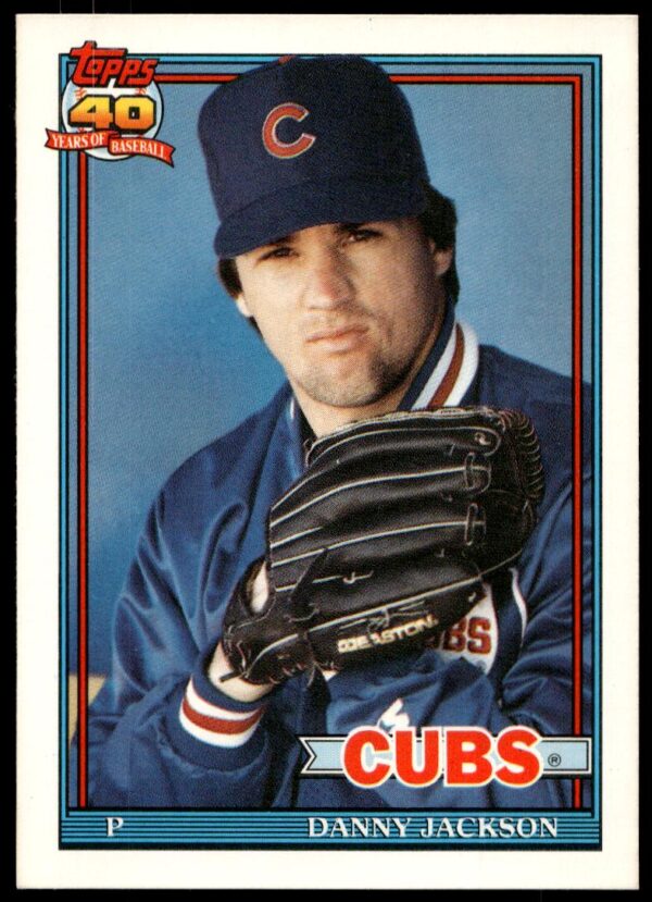 1991 Topps Traded Danny Jackson #59T (Front)