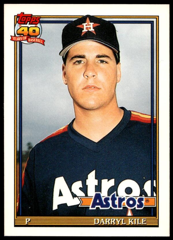 1991 Topps Traded Darryl Kile #68T (Front)