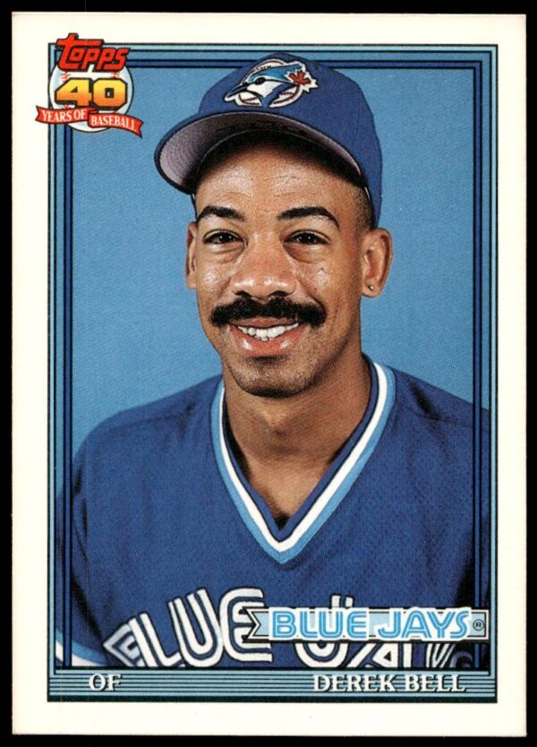 1991 Topps Traded Derek Bell #7T (Front)