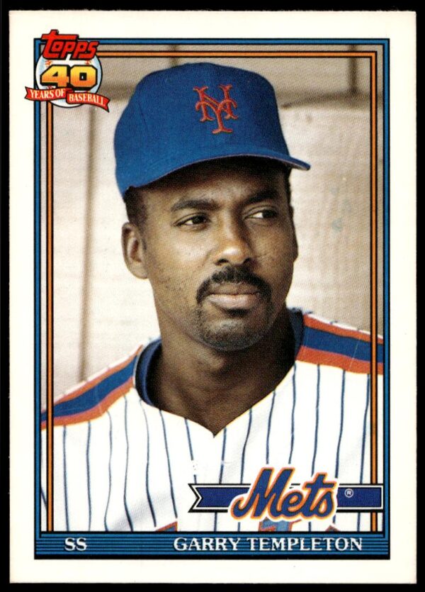 1991 Topps Traded Garry Templeton #118T (Front)