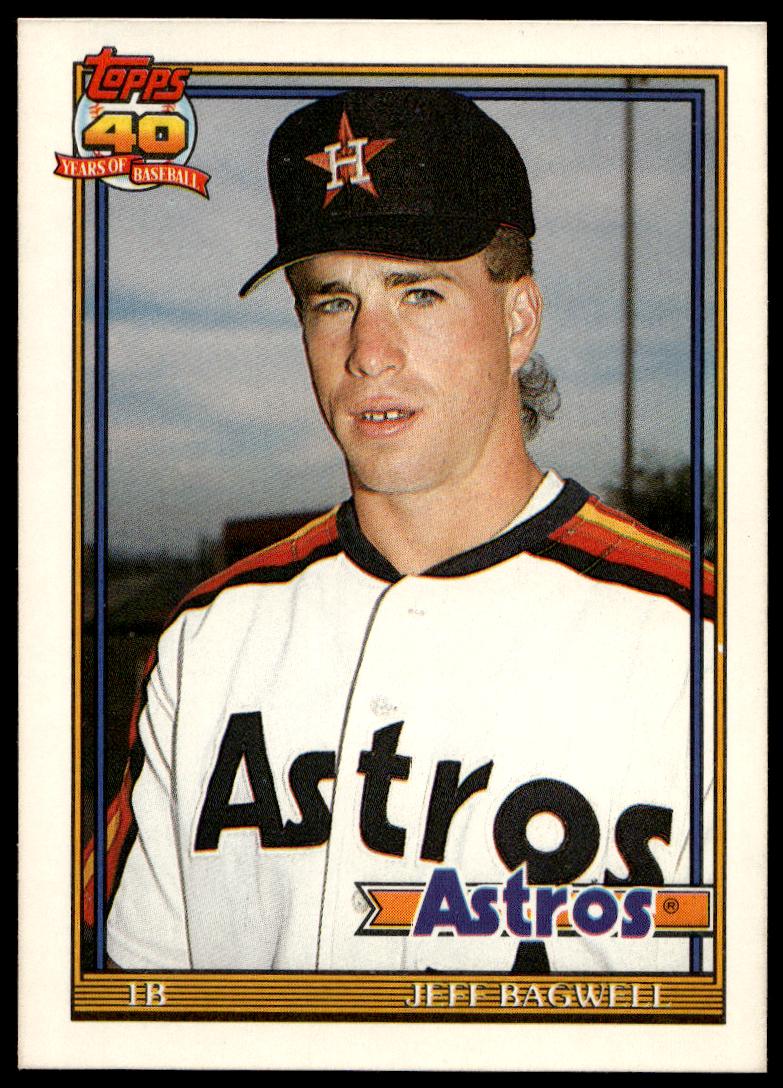 1991 Topps Traded Jeff Bagwell #4T (Front)