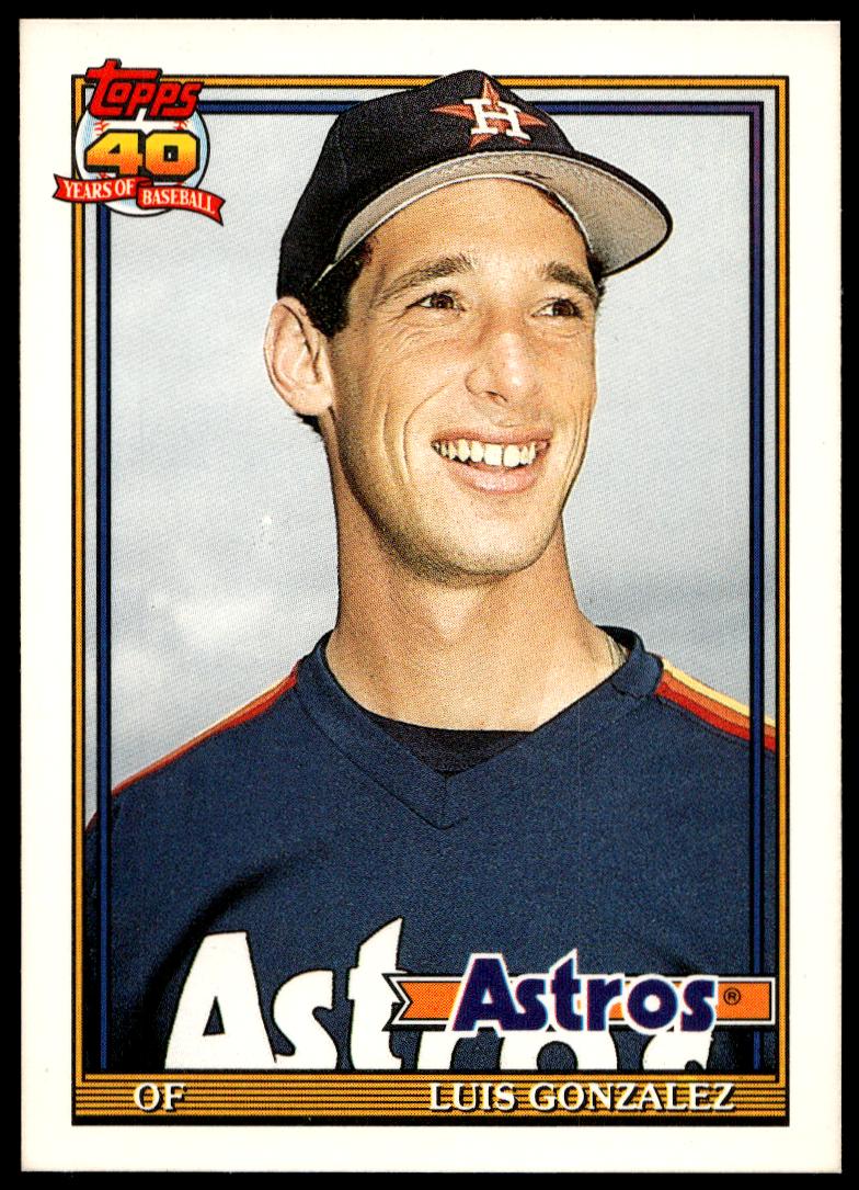 1991 Topps Traded Luis Gonzalez #48T (Front)