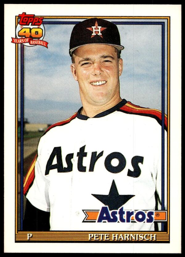 1991 Topps Traded Pete Harnisch #53T (Front)