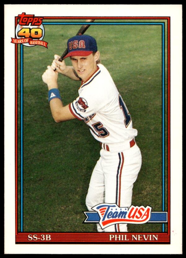 1991 Topps Traded Phil Nevin #83T (Front)