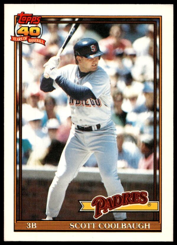 1991 Topps Traded Scott Coolbaugh #24T (Front)