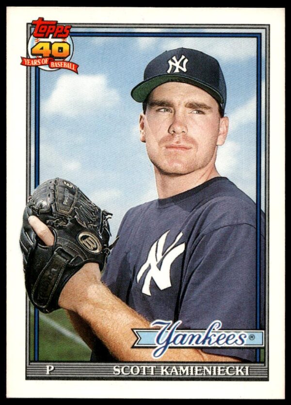 1991 Topps Traded Scott Kamieniecki #66T (Front)