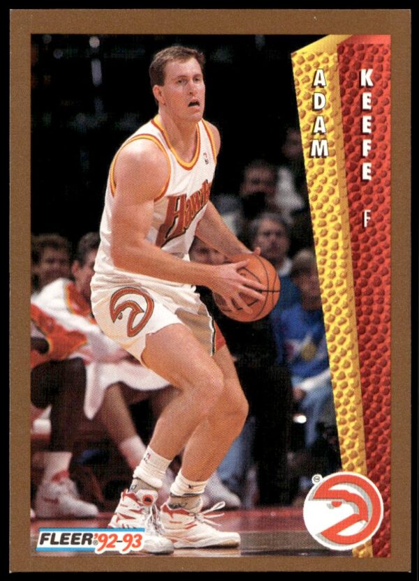 1992-93 Fleer Adam Keefe #302 (Front)