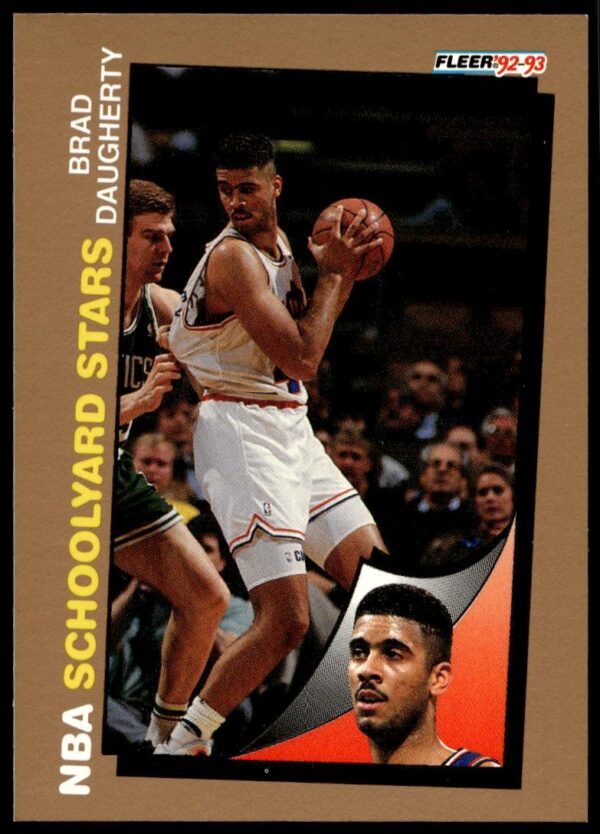 1992-93 Fleer Brad Daugherty #257 (Front)
