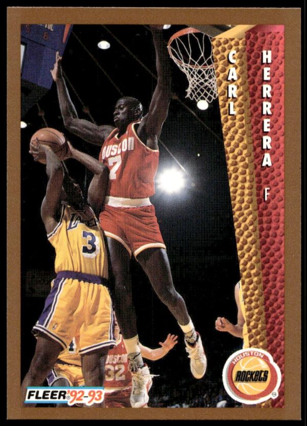1992-93 Fleer Carl Herrera #346 (Front)