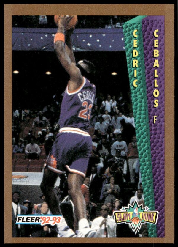 1992-93 Fleer Cedric Ceballos #275 (Front)