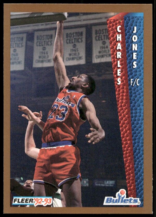 1992-93 Fleer Charles Jones #439 (Front)