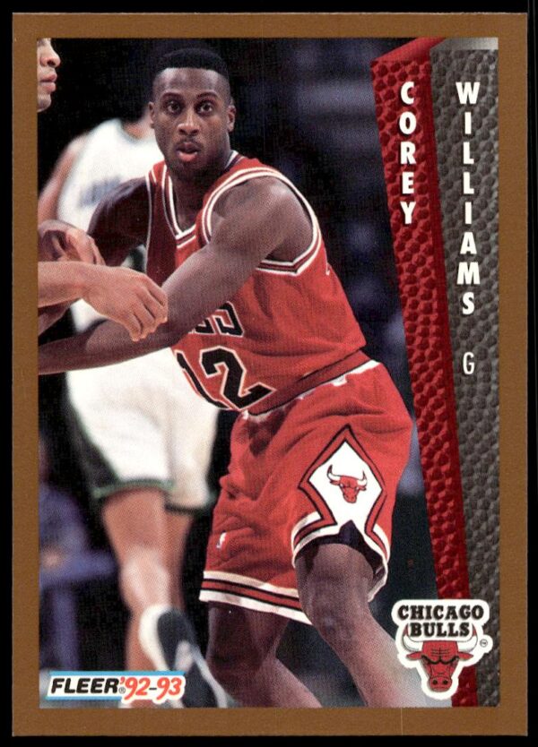 1992-93 Fleer Corey Williams #316 (Front)