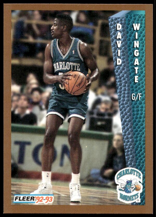 1992-93 Fleer David Wingate #312 (Front)