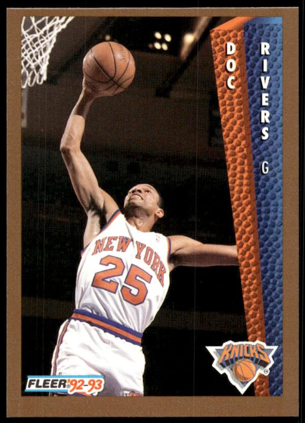 1992-93 Fleer Doc Rivers #396 (Front)
