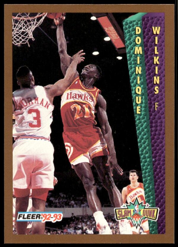 1992-93 Fleer Dominique Wilkins #279 (Front)