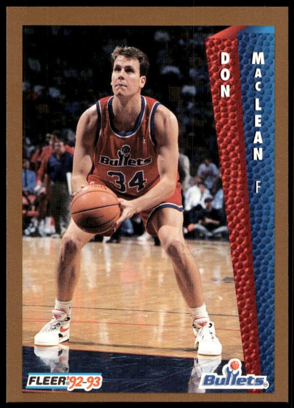 1992-93 Fleer Don MacLean #440 (Front)