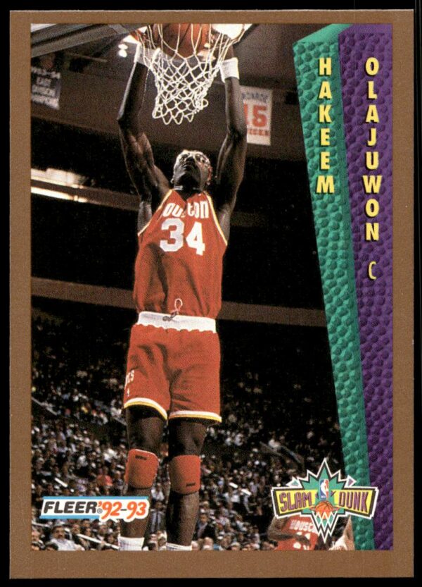 1992-93 Fleer Hakeem Olajuwon #294 (Front)