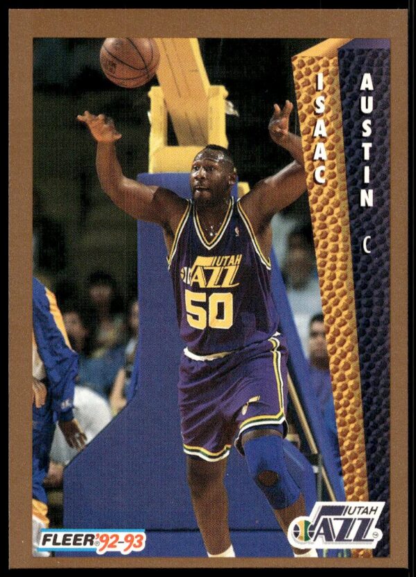 1992-93 Fleer Isaac Austin #432 (Front)