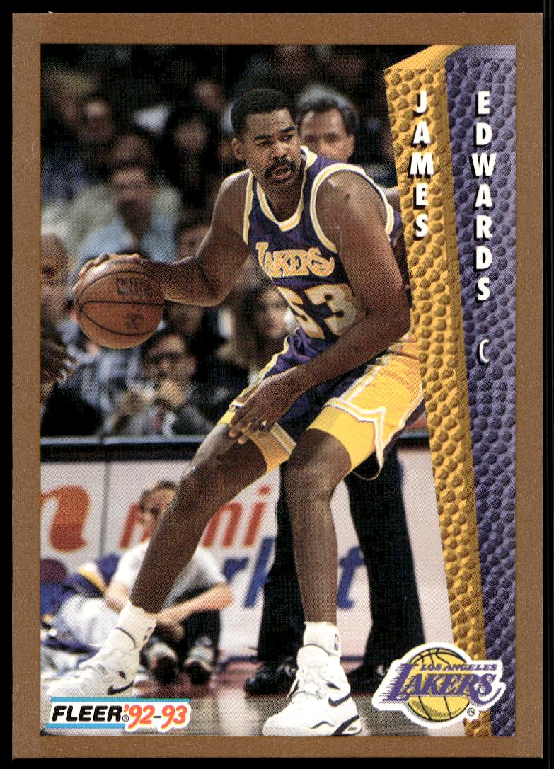 1992-93 Fleer James Edwards #363 (Front)