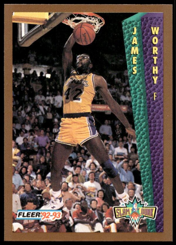 1992-93 Fleer James Worthy #274 (Front)