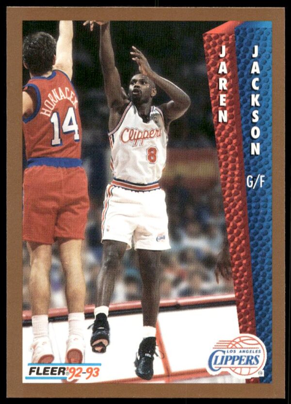 1992-93 Fleer Jaren Jackson #355 (Front)