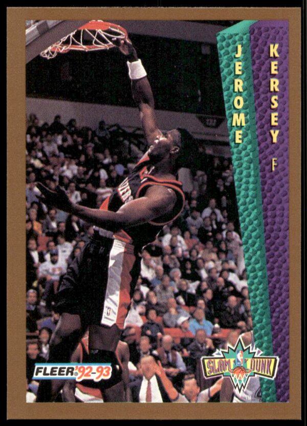 1992-93 Fleer Jerome Kersey #293 (Front)