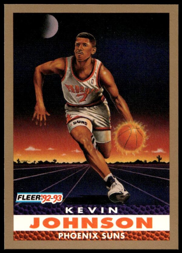 1992-93 Fleer Kevin Johnson #252 (Front)