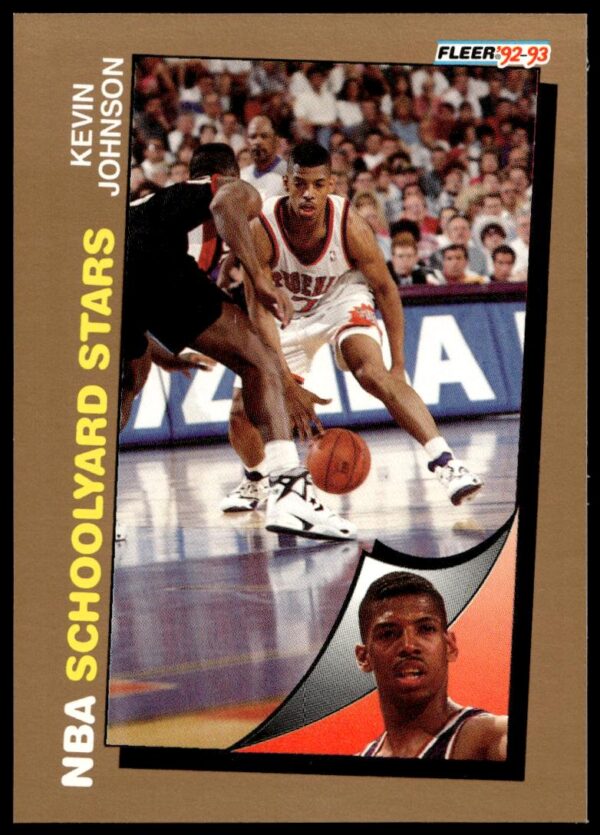 1992-93 Fleer Kevin Johnson #258 (Front)